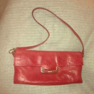 Prune Vintage Red Small Purse or Wristlet